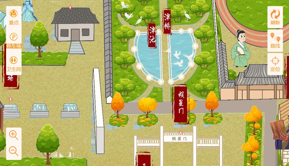 霍城手绘地图景区语音讲解导览系统：智慧景区建设的基石